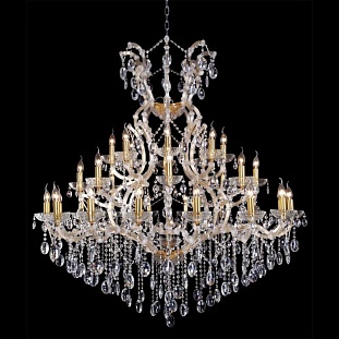 Люстра подвесная CRYSTAL LUX HOLLYWOOD HOLLYWOOD SP16+8+8 GOLD